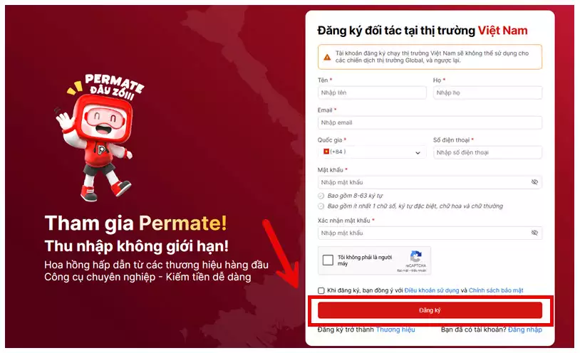 Kiếm Tiền Referral PERMATE – Không Cần Chuyển Đổi, Nhận Tiền Ngay