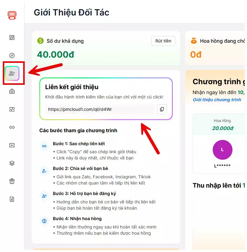 Kiếm Tiền Referral PERMATE – Không Cần Chuyển Đổi, Nhận Tiền Ngay