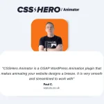 CSS Hero Animator: Tạo hiệu ứng chuyển động cho website