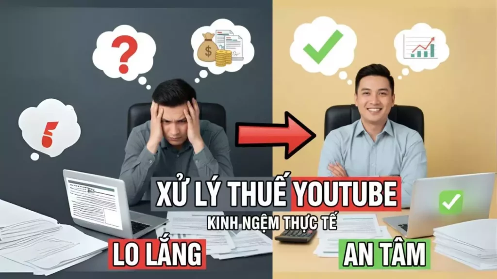 Xử Lý Thuế YouTube: Kinh Nghiệm Thực Tế Từ Lo Lắng Đến An Tâm